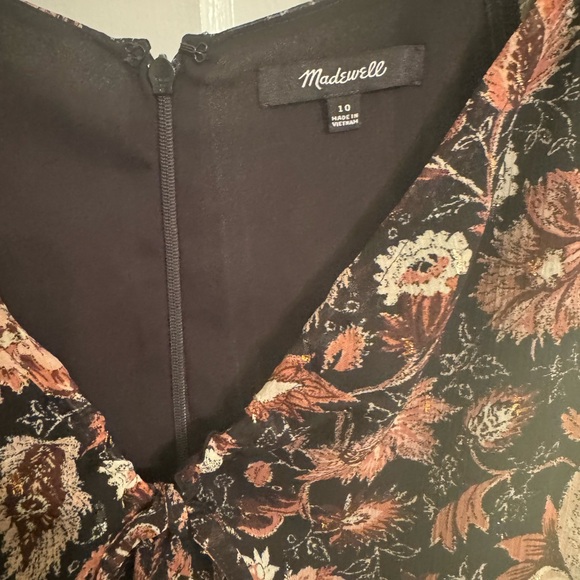 NWOT Madewell Amalia Tiered Mini Floral Dress - Picture 2 of 6